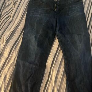 Great pair of True Religion slim fit jeans dark blue